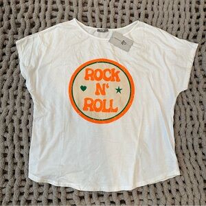 NWT italian graphic tee